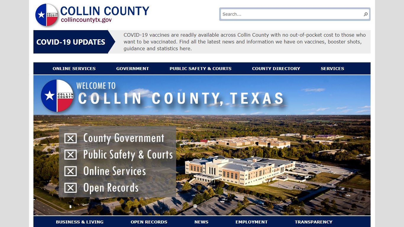 To find Civil court records - collincountytx.gov